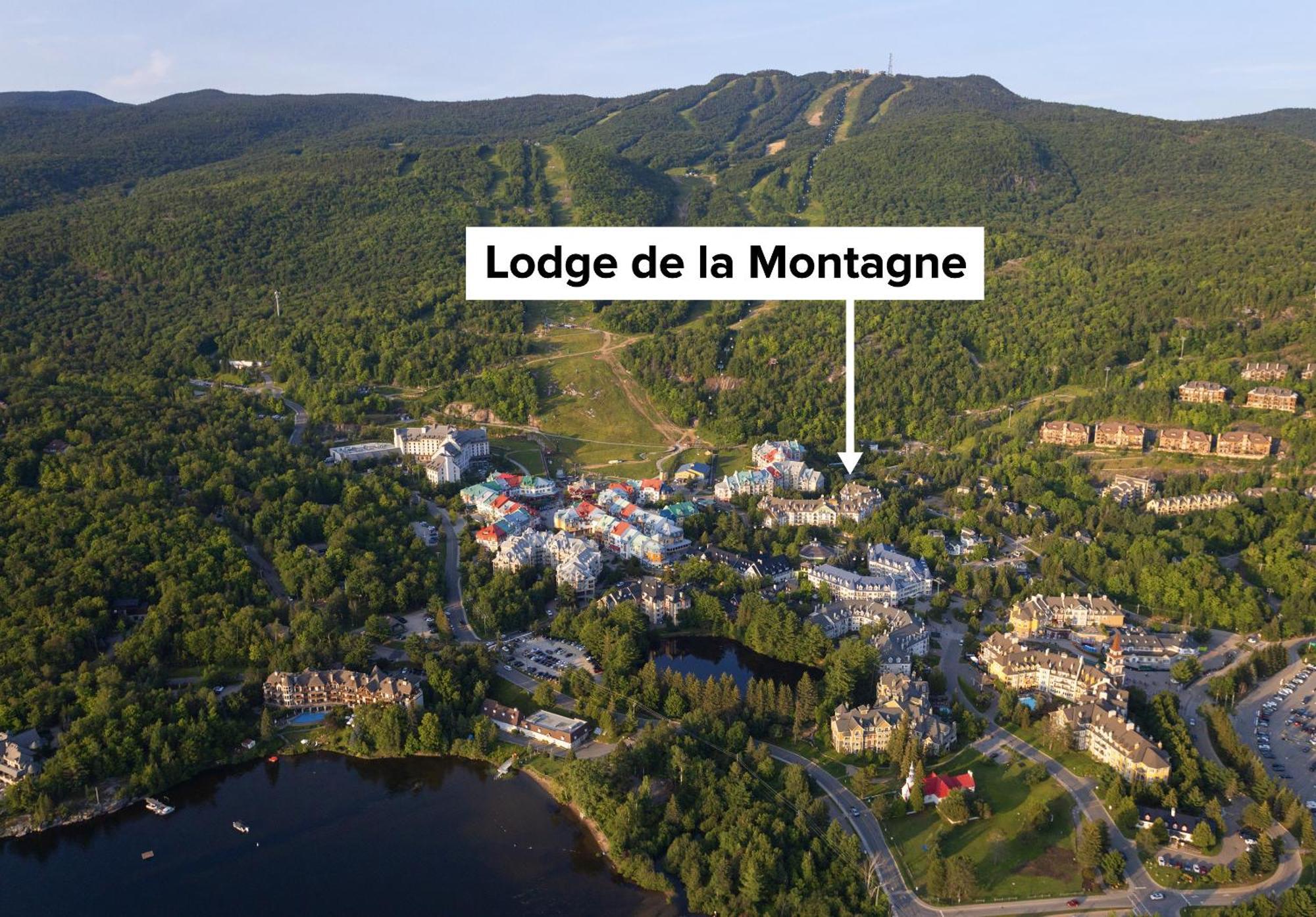 Lodge De La Montagne Bagian luar foto